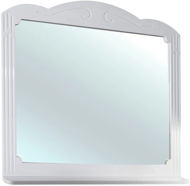 Зеркало 85x95 см белый глянец Bellezza Кантри 4619914000011 зеркало 85x95 см белый глянец bellezza кантри 4619914000011