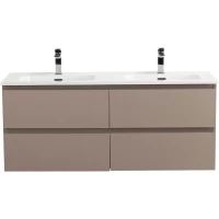 Тумба под раковину BelBagno Kraft KRAFT-1200-4C-SO-СO 120 см, подвесная, бежевый матовый