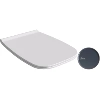 Сиденье для унитаза Alice Nur MC3398S с микролифтом, мирт глянец