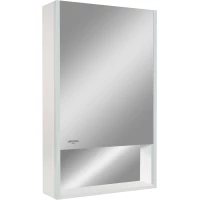 Зеркальный шкаф Reflexion Box RF2422WH 60x80 см R, с LED-подсветкой, сенсорным выключателем, белый матовый