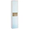 Пенал подвесной белый/дуб R Jorno Glass Gla.04.150/P/W - 1