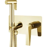 Изображение товара гигиенический душ boheme venturo 387 со смесителем, золотой