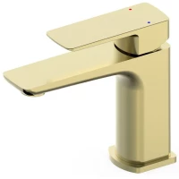 Смеситель для раковины Wonzon & Woghand Edge WW-88139003-BG золотой матовый