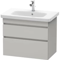 Тумба бетонно-серый матовый 73 см Duravit DuraStyle DS648100707