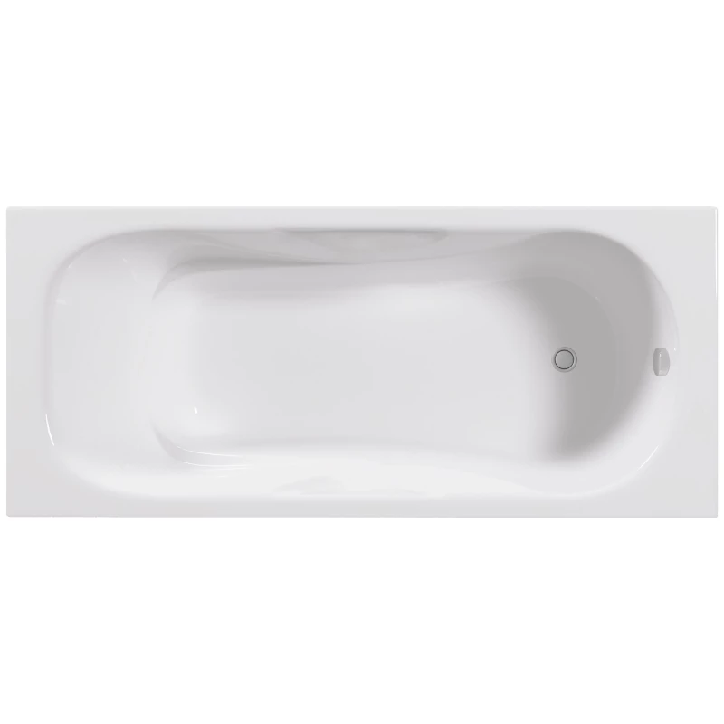 Чугунная ванна 170x70 см Delice Malibu DLR230608