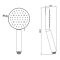 Душевая лейка 120 мм Swedbe Hermes 5118B Душевая лейка 120 мм Swedbe Hermes 5118B - 5