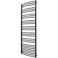 Полотенцесушитель водяной Grota Calma 4650186711922 1800x630, черный матовый