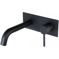 Смеситель для раковины Feramolli Ele BL649 встраиваемый, черный матовый