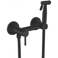 Гигиенический душ Shevanik S107H со смесителем, черный матовый