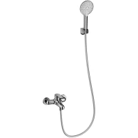 Смеситель для ванны Wonzon & Woghand Alfa WW-AE3204-CR с душевым гарнитуром, хром