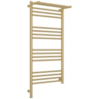 Полотенцесушитель электрический Сунержа Богема с полкой 3.1 022-6006-1050 1000x500, МЭМ левый, шампань матовая