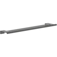 Полотенцедержатель Hansgrohe AddStoris S 41763340 66,1 см, двойной, черный хром матовый