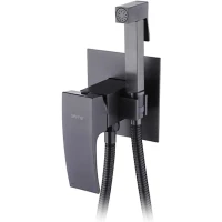 Гигиенический душ Gappo G7207-9 со смесителем, оружейная сталь