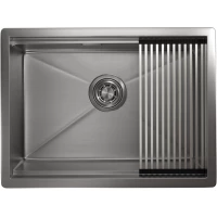 Кухонная мойка Granula 6045U, СТАЛЬ САТИН 60x44,5 см, нержавеющая сталь