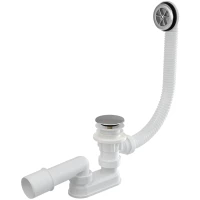 Слив-перелив для ванны AlcaPlast A505CRM-80 автомат, хром