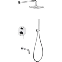 Душевой комплект 250 мм Abber Wasser Kreis AF8117