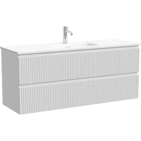 Тумба под раковину Sancos Snob R SNR120/39W 119,5 см, подвесная, белый матовый