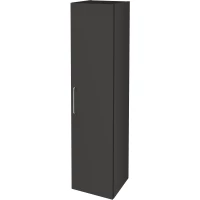 Пенал Jacob Delafon Odeon Rive Gauche EB2570D-R5-M53 подвесной R, серый антрацит матовый