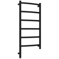 Полотенцесушитель электрический Сунержа Галант 3.1 31-6000-8040 800x400, МЭМ левый, черный матовый