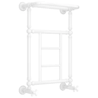 Полотенцесушитель водяной 660x400 белый глянец Сунержа Ренессанс 1452 12-0282-6640