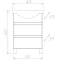 Комплект мебели белый глянец 61,5 см Onika Элита 106120 + 1.3120.3.S00.11B.0 + 206020 - 4