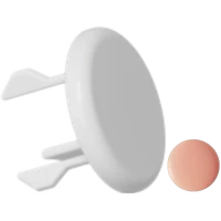 Заглушка для перелива GSG TPCE032 бежевый матовый