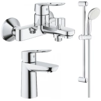 Комплект смесителей Grohe BauLoop 23603000 + 23337000 + 27924001