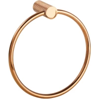 Полотенцедержатель кольцо Bemeta Glacera 175204060 медное золото глянец