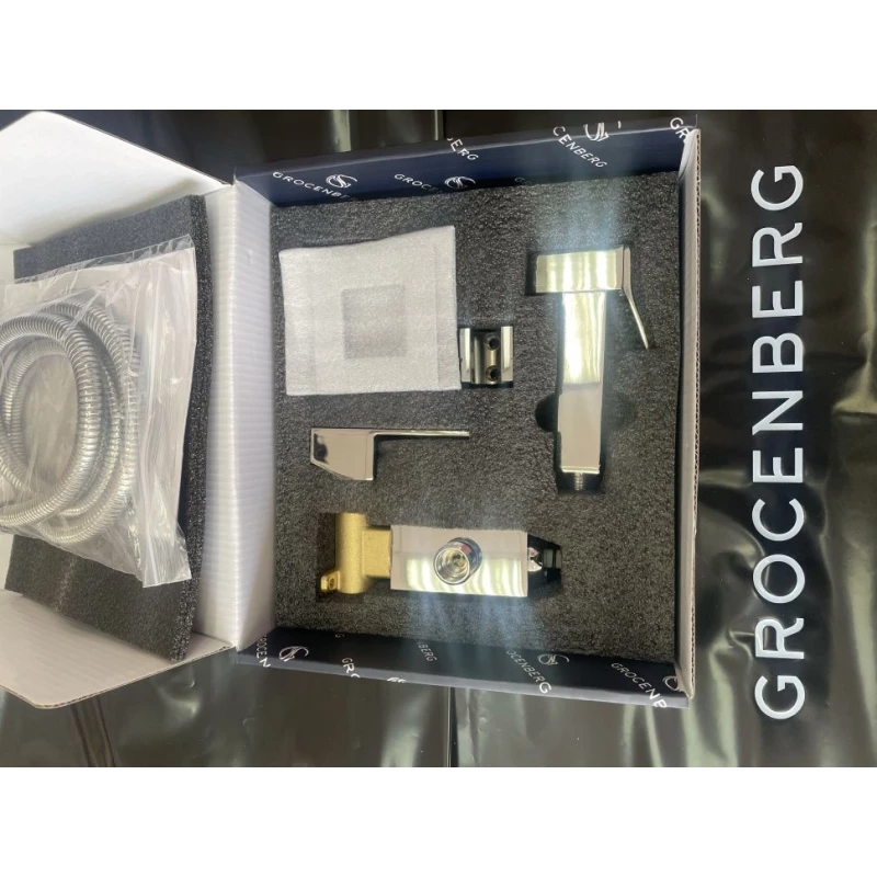 Гигиенический душ Grocenberg GB002CR со смесителем, хром