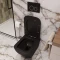 Унитаз подвесной Cerutti Spa Mimi Aria CT8920 безободковый, с сиденьем микролифт, черный матовый - 3