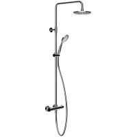 Душевая система Gessi Emporio 35181#031 201,5 мм, с термостатом, хром