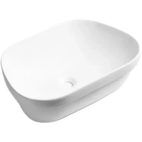 Раковина-чаша Ceruttispa CR0023 57x39 см, накладная, белый