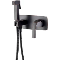 Гигиенический душ Lemark Nubira LM6219ORB со смесителем, черная бронза