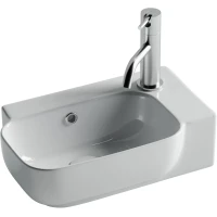 Раковина Ceramica Nova Element CN6074L 40,3x24,9 см L, рукомойник, белый