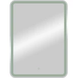 Изображение товара зеркальный шкаф 60x80 см белый матовый l art&max platino am-pla-600-800-1d-l-ds-f