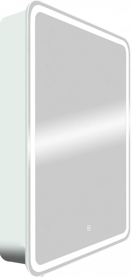 Зеркальный шкаф 60х80 см белый матовый L Art&Max Platino AM-Pla-600-800-1D-L-DS-F - фото 6