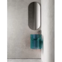 Раковина 42,2x42,2 см Abber Kristall AT2705Aquamarin