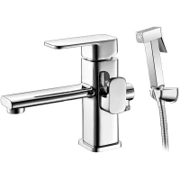 Смеситель для раковины с гигиеническим душем Elghansa Mondschein 1602235-BM02