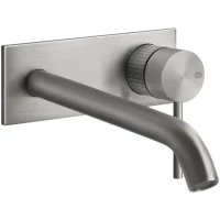 Смеситель для раковины Gessi Gessi316 54290#239 встраиваемый, без донного клапана, нержавеющая сталь