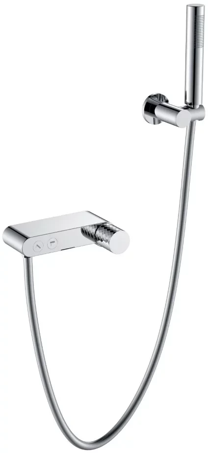 Смеситель для ванны Boheme Stick Diamond 123-CRCR душевая система 300 мм boheme stick touch 128 crcr 2
