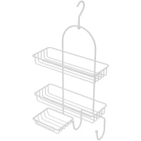 Полка для ванной Fixsen FX-970W 27 см, двойная, белый