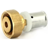 Муфта пресс с накидной гайкой 16 х 3/4