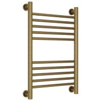 Полотенцесушитель водяной 600x400 перемычка выгнутая состаренная бронза Сунержа Богема+ 05-0221-6040