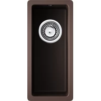 Кухонная мойка Omoikiri Tetogranit Bosen 20-U-DC 4993226 20x44 см, темный шоколад