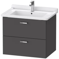 Тумба графит матовый 65 см Duravit XBase XB618504949