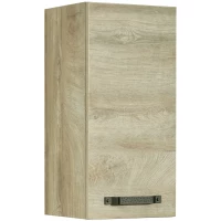 Шкаф одностворчатый подвесной 34x70 см дуб эндгрейн Акватон Лофт Фабрик 1A242803LTDU0