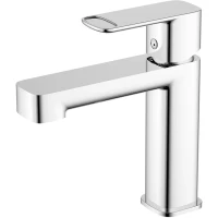 Смеситель для раковины AQUAme Parma AQM6610CR без донного клапана, хром