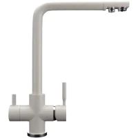 Смеситель для кухни Ulgran UQ-016-10 с подключением к фильтру, песочный