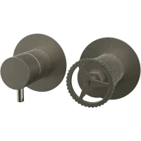 Смеситель для ванны Remer Chrono CH92ZPXV встраиваемый, нержавеющая сталь