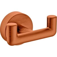 Крючок Raglo R320.052.33 двойной, для ванны, медь матовая